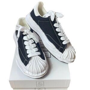 Maison MIHARA YASUHIRO Blakey Low Original Vintage Color Sole Canvas Sneaker 44